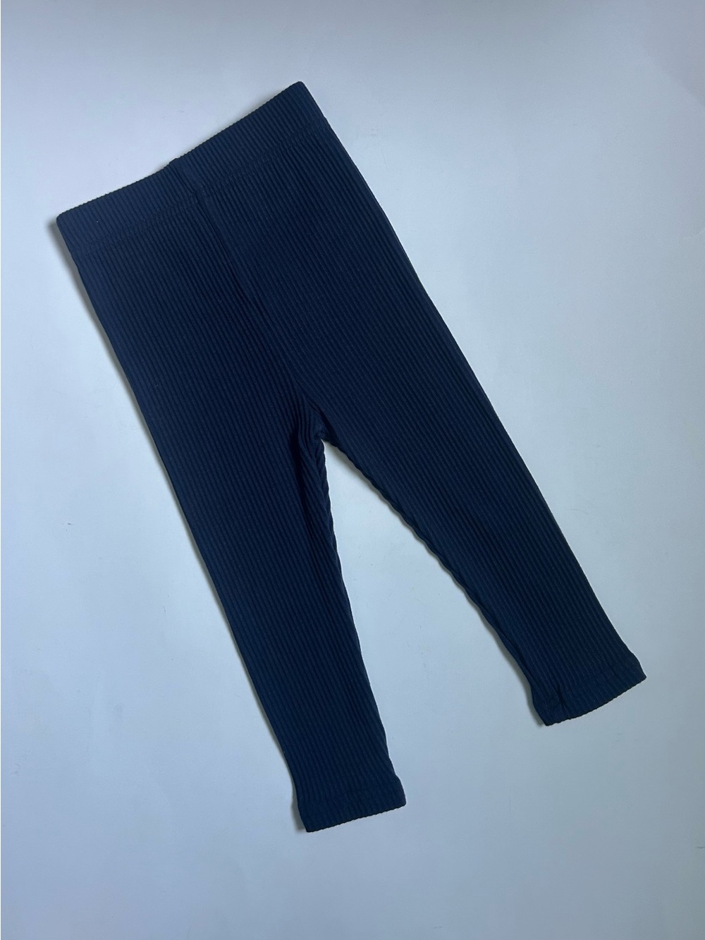 Ribbed Navy Kids Leggings - NWOT